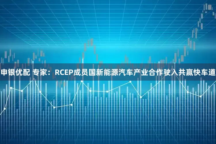 申银优配 专家：RCEP成员国新能源汽车产业合作驶入共赢快车道